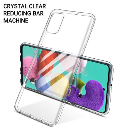Samsung Galaxy A51 Case, Slim Fit,Crystal Clear Soft TPU Cover Anti Slip with Scratch Resistant for Samsung Galaxy A51 Smartphone.Clear - Image 2