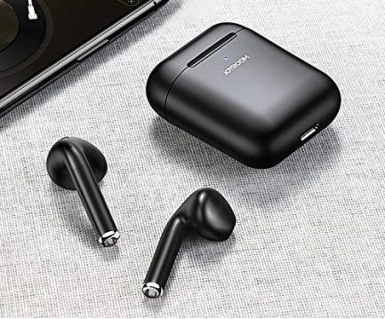 JOYROOM JR-T03S TWS Wireless bluetooth V5.0 headset - Black - Image 3