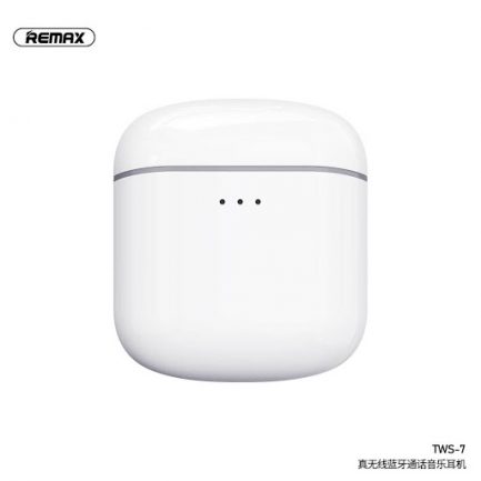 Remax TWS-7 Bluetooth Earphone Stereo Wireless Headset Smart Touch Control With Mic Earbuds For iPhone Redmi - Image 2