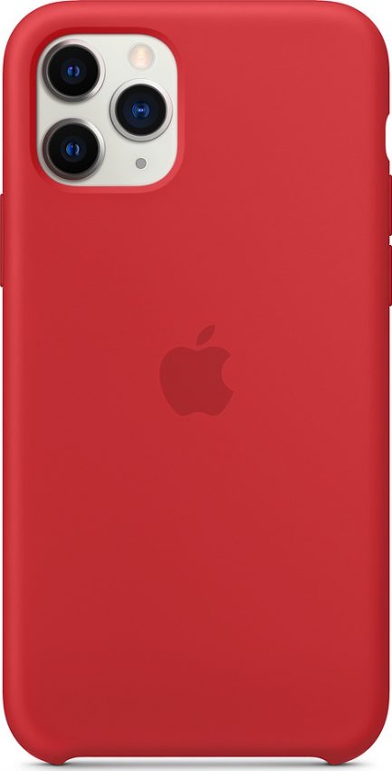 Original  Apple Silicone Case (Product)Red (iPhone 11 Pro) (MWYH2ZM/A) - Image 2