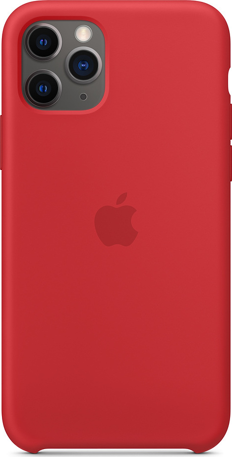 Original  Apple Silicone Case (Product)Red (iPhone 11 Pro) (MWYH2ZM/A) - Image 4