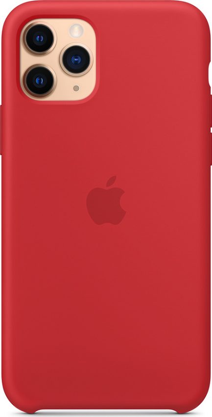 Original  Apple Silicone Case (Product)Red (iPhone 11 Pro) (MWYH2ZM/A) - Image 5