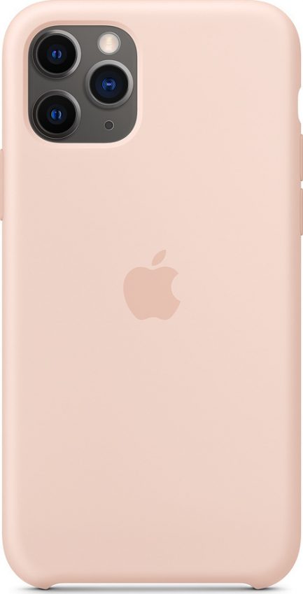 Original  Apple Silicone Case Pink Sand (iPhone 11 Pro) (MWYM2ZM/A) - Image 3