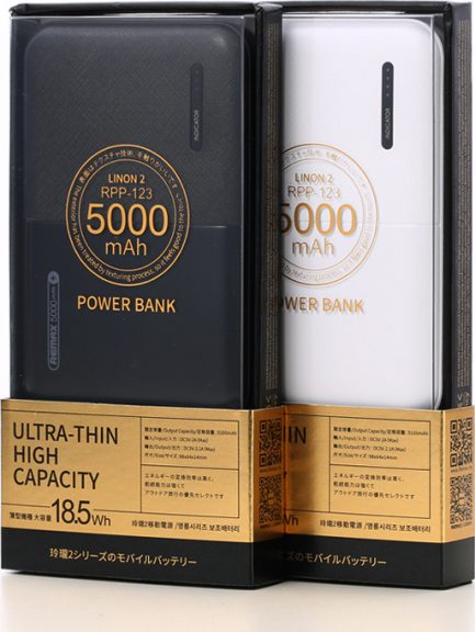 Remax Linon 2 RPP-123 5000mAh Black - Image 2