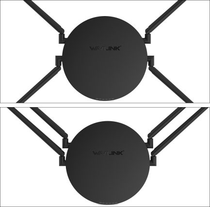 Wavlink WN531G3 Ασύρματο Router Wi‑Fi 5 με 4 Θύρες Gigabit Ethernet - Image 3
