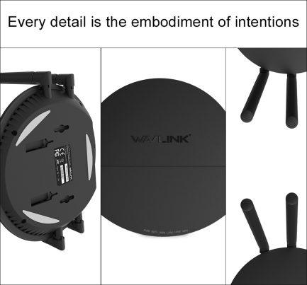 Wavlink WN531G3 Ασύρματο Router Wi‑Fi 5 με 4 Θύρες Gigabit Ethernet - Image 4