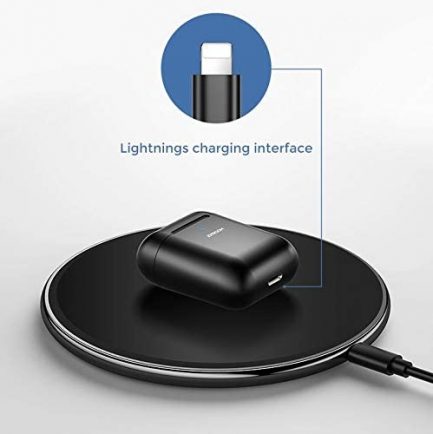 JOYROOM JR-T03S TWS Wireless bluetooth V5.0 headset - Black - Image 4