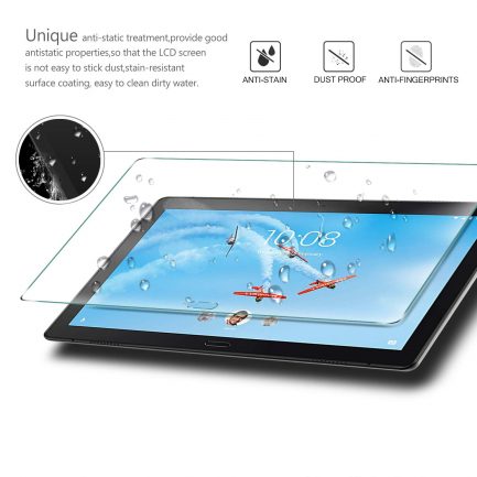 Lenovo Tab P10 TB-X705F Screen Protector Glass, 9H Hardness Scratch Resistant Tempered Glass Film (Lenovo Tab P10 10.1") - Image 2