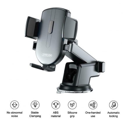 Joyroom OK3 – Universal Βάση στήριξης αυτοκινήτου με Βεντούζα & 210° Rotation για κινητά από 4-6.7 inch - Image 2