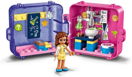 LEGO® 41402 Friends Olivia's Play Cube Series 1, Collectible Mini Playset, Portable Travel Case - Image 2