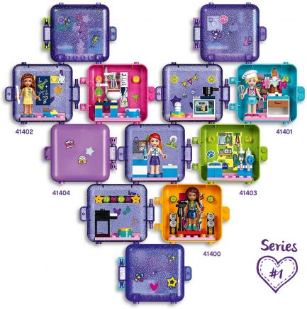 LEGO® 41402 Friends Olivia's Play Cube Series 1, Collectible Mini Playset, Portable Travel Case - Image 4