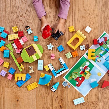 LEGO® DUPLO® Classic Deluxe Brick Box 10914 Starter Set with Storage Box- LEGO® Deluxe Κουτί με Τουβλάκια (10914)(85 τεμ) - Image 6