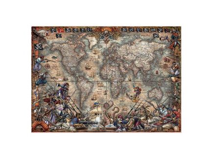 Παζλ Antique World Piratic Map 2000pcs (18008) Educa - Image 2