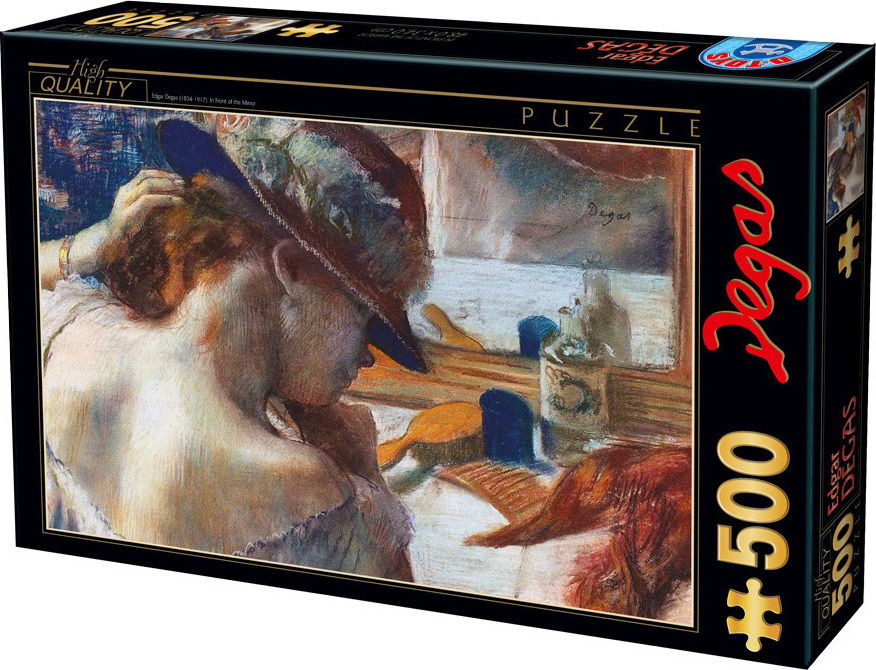 Puzzle Edgar Degas In Front of The Mirror 500pcs (73938) D-Toys