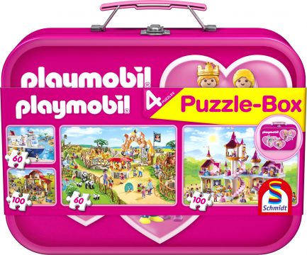 Puzzle Box Playmobil 2*60 & 2*100pcs (56498) Schmidt Spiele - Image 2
