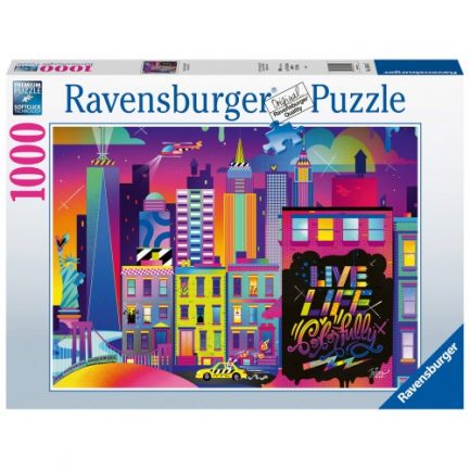 Παζλ Πολύχρωμη Νέα Υόρκη 1000pcs (16454) Ravensburger - Image 3
