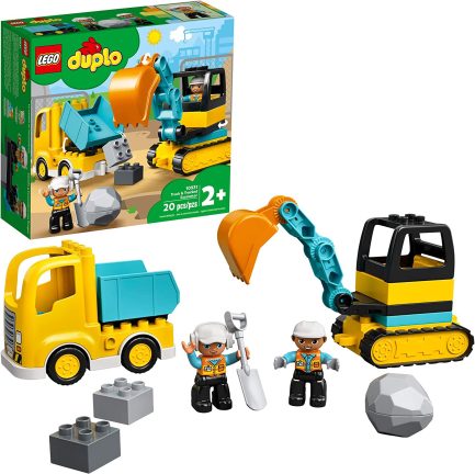 LEGO Duplo Truck & Tracked Excavator : Φορτηγό & Ερπυστριοφόρος Εκσκαφέας (10931) - Image 2
