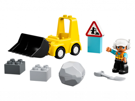 LEGO® DUPLO® Bulldozer Construction Μπουλντόζα (10930) - Image 3
