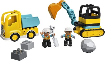 LEGO Duplo Truck & Tracked Excavator : Φορτηγό & Ερπυστριοφόρος Εκσκαφέας (10931) - Image 3