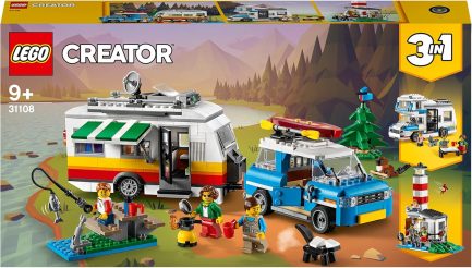 LEGO® Creator 3-in-1: Caravan Family Holiday Οικογενειακές Διακοπές με Τροχόσπιτο (31108) - Image 4