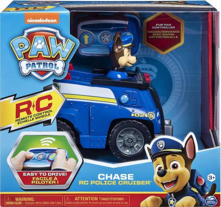 Παιχνιδολαμπάδα Spin Master Paw Patrol -Τηλεκατευθυνόμενο Αστυνομικό Όχημα-Chase (6054190) - Image 2