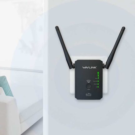 Wavlink Aerial S2 WiFi Extender Single Band (2.4GHz) 300Mbps με 2 Θύρες Ethernet - Image 2