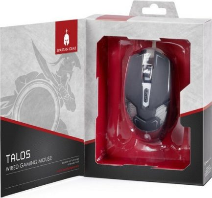 Spartan Gear Talos RGB Gaming Ποντίκι Μαύρο - Image 2