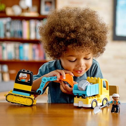 LEGO Duplo Truck & Tracked Excavator : Φορτηγό & Ερπυστριοφόρος Εκσκαφέας (10931) - Image 4