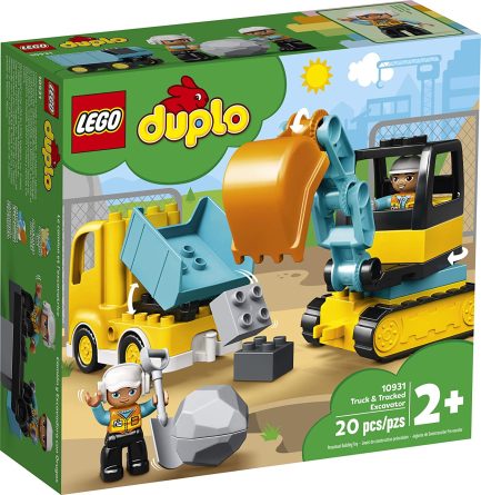 LEGO Duplo Truck & Tracked Excavator : Φορτηγό & Ερπυστριοφόρος Εκσκαφέας (10931) - Image 5