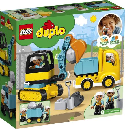 LEGO Duplo Truck & Tracked Excavator : Φορτηγό & Ερπυστριοφόρος Εκσκαφέας (10931) - Image 6