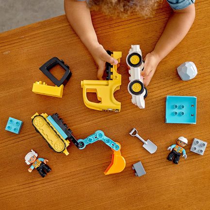 LEGO Duplo Truck & Tracked Excavator : Φορτηγό & Ερπυστριοφόρος Εκσκαφέας (10931) - Image 7