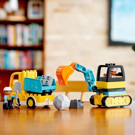LEGO Duplo Truck & Tracked Excavator : Φορτηγό & Ερπυστριοφόρος Εκσκαφέας (10931) - Image 8
