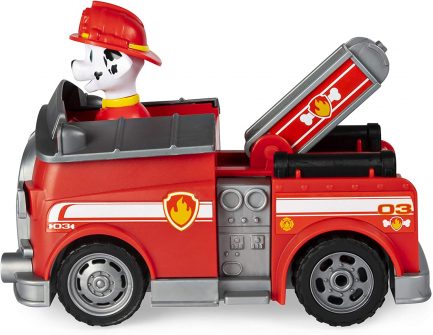 Παιχνιδολαμπάδα Spin Master PAW PATROL: Marshall RC Firetruck (6054195) Τηλεκατευθυνόμενο Πυροσβεστικό Όχημα - Image 3