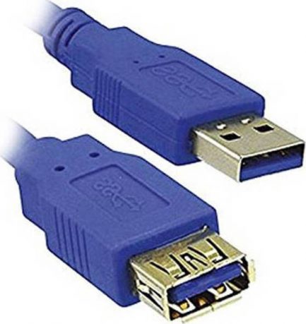 MediaRange Προέκταση USB 3.0 Cable USB-A male - USB-A female 3m Blue (MRCS145) - Image 2