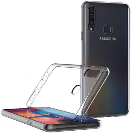 Samsung Galaxy A20s Transparent Silicone Protective Case for Samsung A20s Transparent TPU Bumper Galaxy A20s Mobile Phone Case oem - Image 2