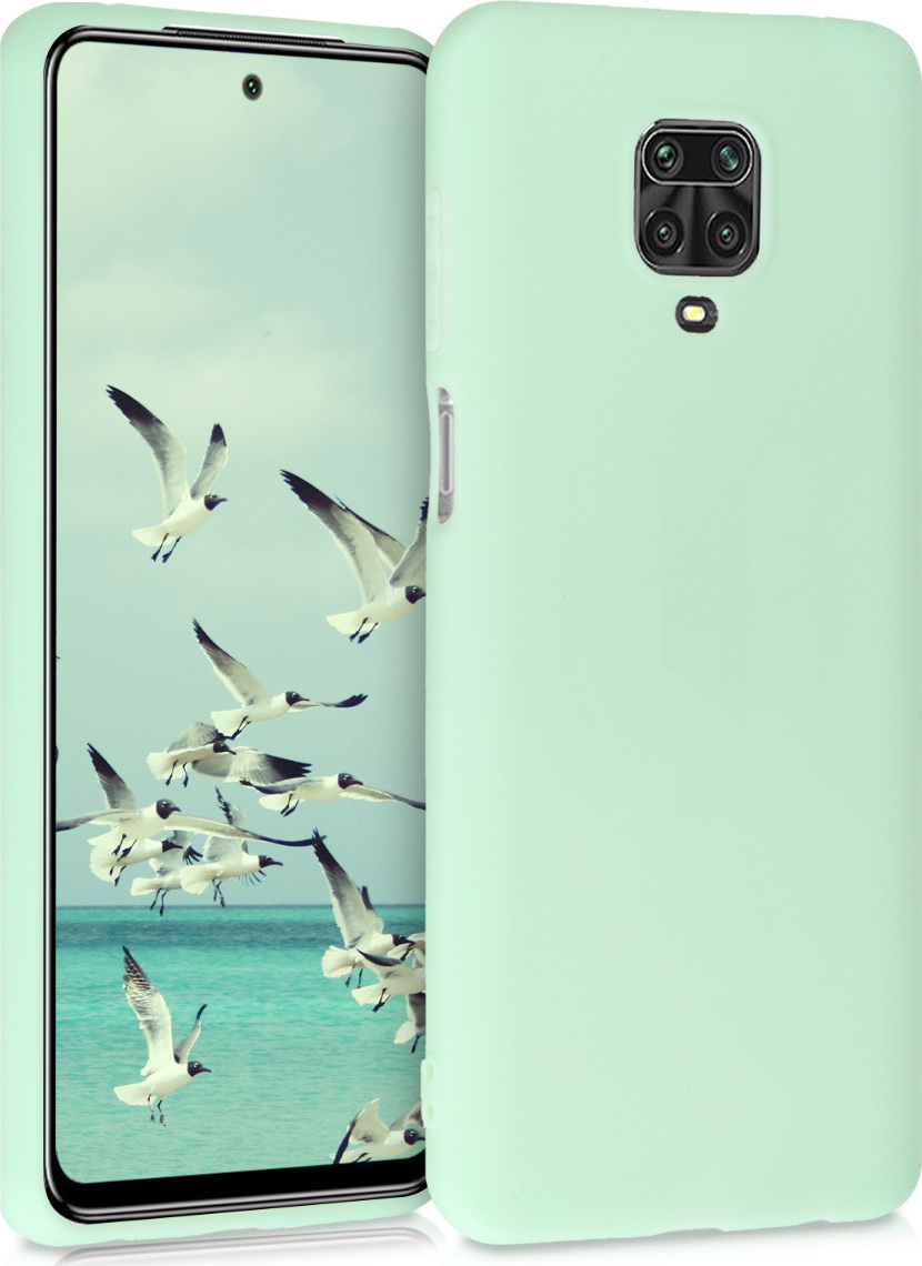 Xiaomi Redmi Note 9S / Note 9 Pro - Soft Thin Slim Smooth Flexible Protective Phone Cover – Mint (oem)