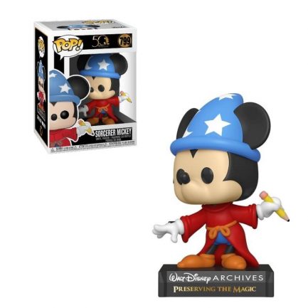 Funko POP! Disney: 50 Archives - Sorcerer Mickey #799 Vinyl Figure (889698498913) - Image 2
