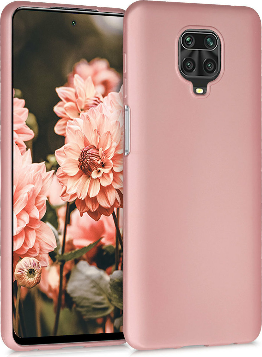 Xiaomi Redmi Note 9S / Note 9 Pro – Soft Thin Slim Smooth Flexible Protective Phone Cover – Rose Gold (oem)