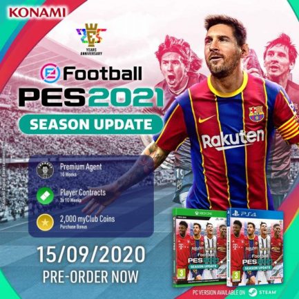 eFootball PES 2021  PS4 NEW - Image 2