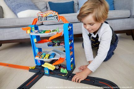 Mattel Hot Wheels: City VS Robo Beasts - City Stunt Garage Γκαράζ (GNL70) - Image 10