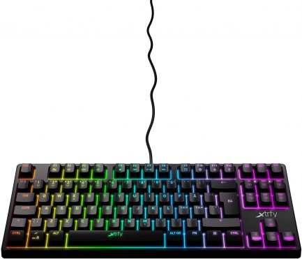 Xtrfy K4 RGB Tenkeyless, Mechanical gaming keyboard with RGB, UK (XG-K4-RGB-TKL-R-UK) - Image 6
