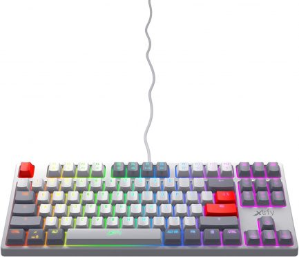Xtrfy K4 TKL RGB Retro Compact Mechanical Gaming Keyboard (XG-K4-RGB-TKL-RETRO-R-UK) - Image 4
