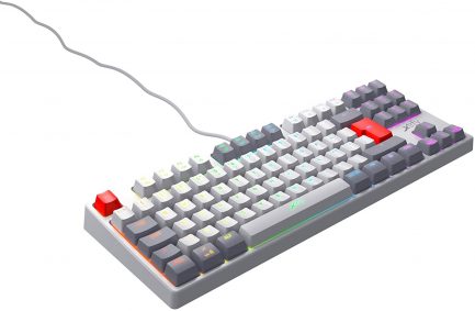 Xtrfy K4 TKL RGB Retro Compact Mechanical Gaming Keyboard (XG-K4-RGB-TKL-RETRO-R-UK) - Image 3