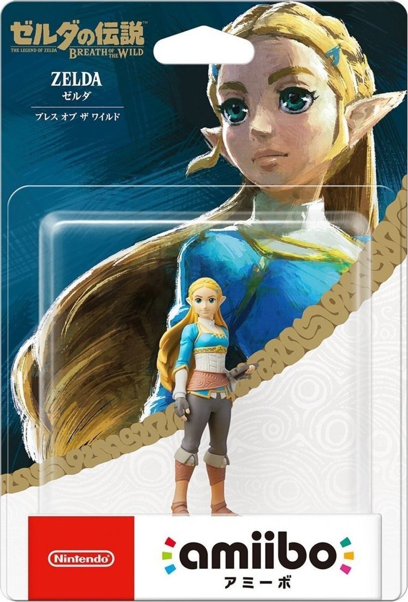 Nintendo Amiibo The Legend of Zelda Breath of the Wild - Zelda