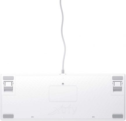 Xtrfy K4 TKL RGB White Compact Mechanical Gaming Keyboard (XG-K4-RGB-TKL-WH-R-UK) - Image 3