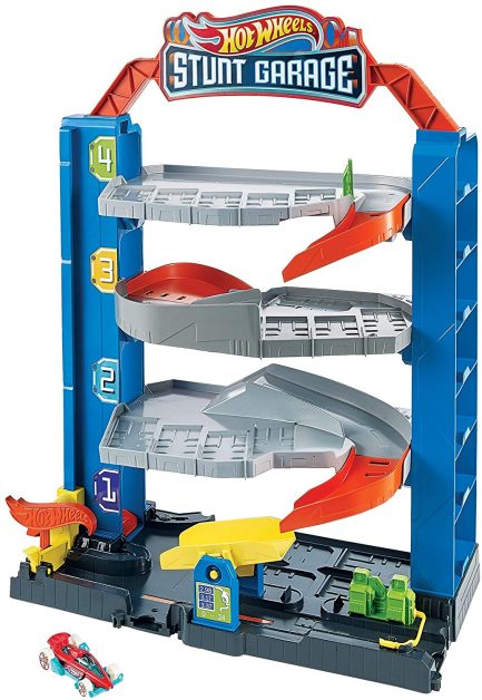 Mattel Hot Wheels: City VS Robo Beasts - City Stunt Garage Γκαράζ (GNL70) - Image 11