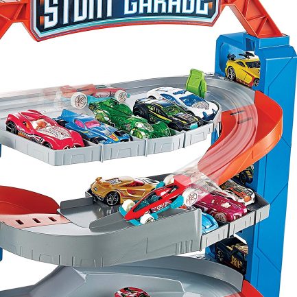 Mattel Hot Wheels: City VS Robo Beasts - City Stunt Garage Γκαράζ (GNL70) - Image 3
