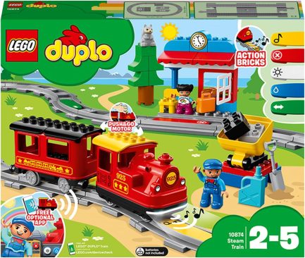 LEGO® DUPLO®: Steam Train - Ατμοκίνητο Τρένο (10874) - Image 2