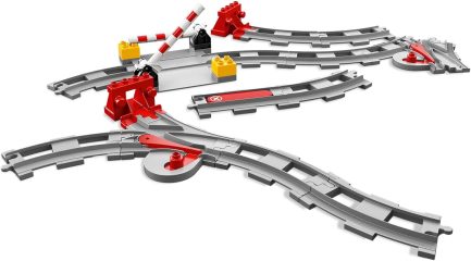 LEGO® DUPLO®: Train Tracks Σιδηροδρομικές Τροχιές (10882) - Image 2