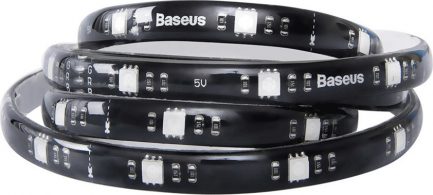 BASEUS LED Καλωδιοταινία DGKU-01, RGB, 1.5m (DGKU-01) - Image 9